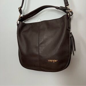 Wrangler Dark Brown Shoulder Bag